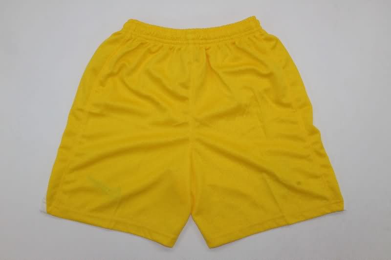 Atletico Madrid 25/26 Kids Goalkeeper Yellow Soccer Jersey And Shorts