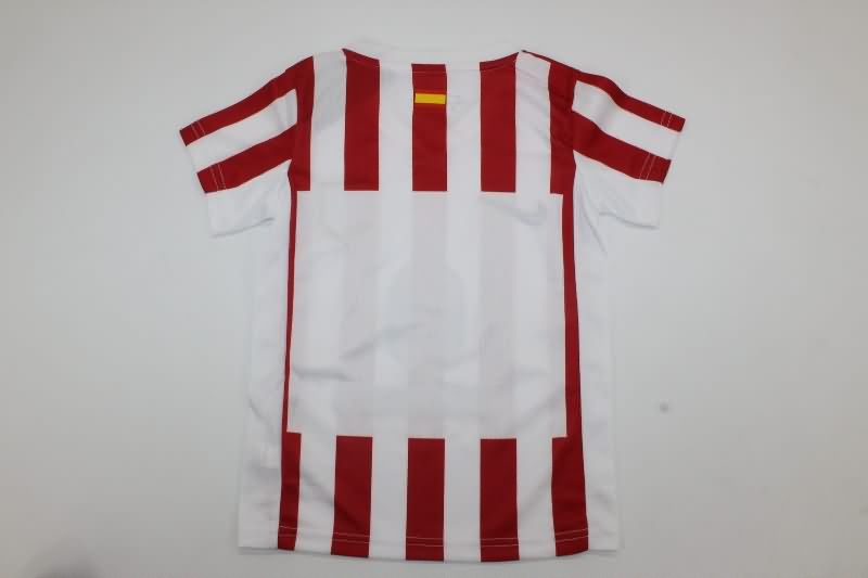Atletico Madrid 25/26 Kids Home Soccer Jersey And Shorts Leaked