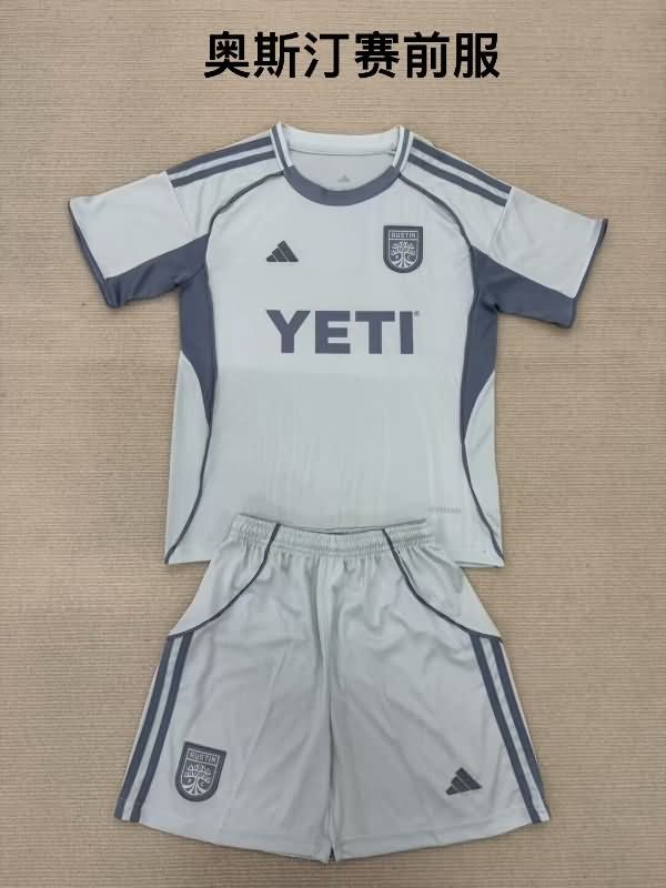 Austin 2025 Kids Training Soccer Jersey And Shorts