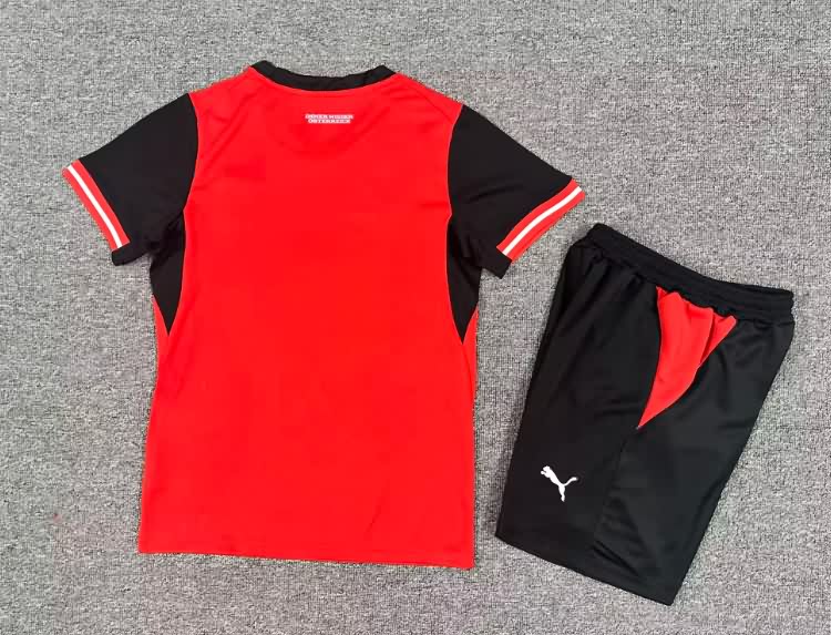 Austria 2026 Kids Home Soccer Jersey And Shorts