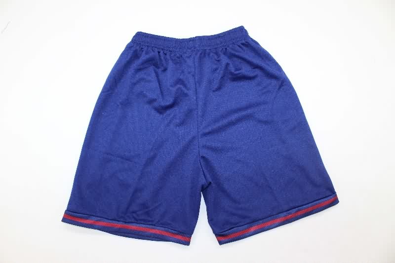 Barcelona 25/26 Kids Home Long Sleeve Soccer Jersey And Shorts