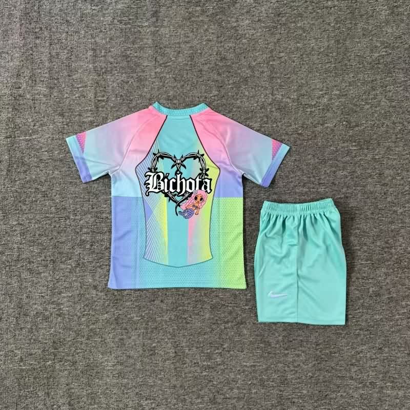 Barcelona 25/26 Kids Special Soccer Jersey And Shorts 10