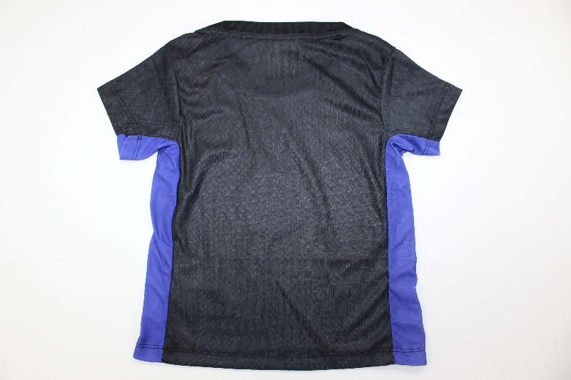 Barcelona 25/26 Kids Training Soccer Jersey And Shorts (Player)