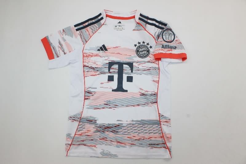 Bayern Munich 25/26 Kids Away Soccer Jersey And Shorts