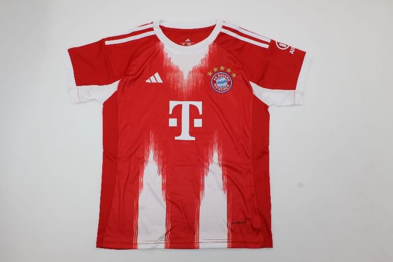 Bayern Munich 25/26 Kids Home Soccer Jersey And Shorts