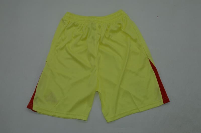 Benfica 25/26 Kids Goalkeeper Yellow Soccer Jersey And Shorts
