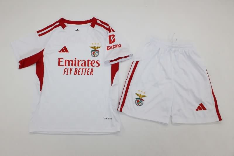 Benfica 25/26 Kids Third Soccer Jersey And Shorts