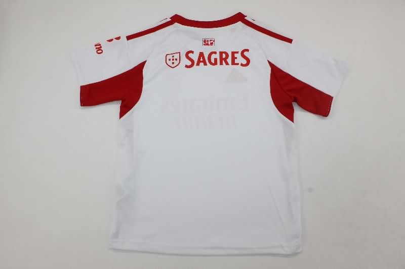 Benfica 25/26 Kids Third Soccer Jersey And Shorts