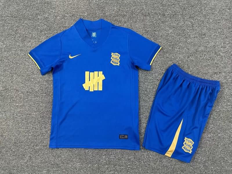 Birmingham City 25/26 Kids Home Soccer Jersey And Shorts