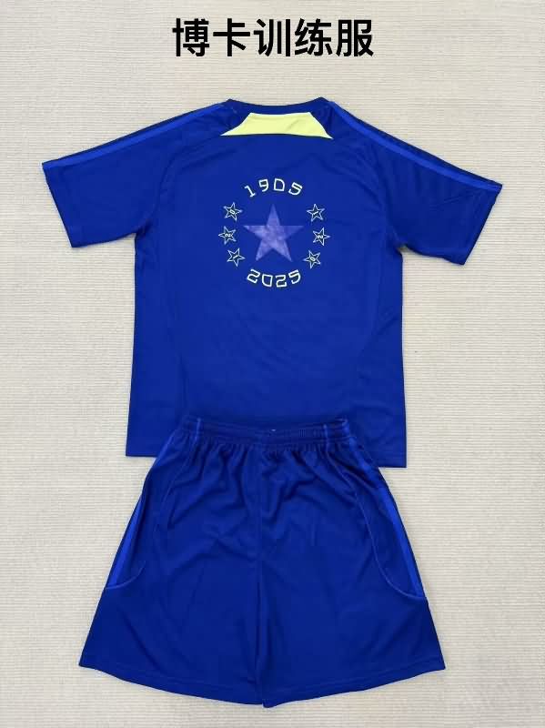 Boca Juniors 25/26 Kids Training Soccer Jersey And Shorts