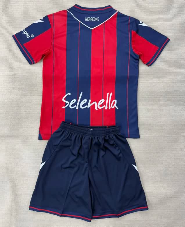 Bologna 25/26 Kids Home Soccer Jersey And Shorts