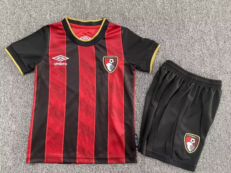 Bournemouth 25/26 Kids Home Soccer Jersey And Shorts
