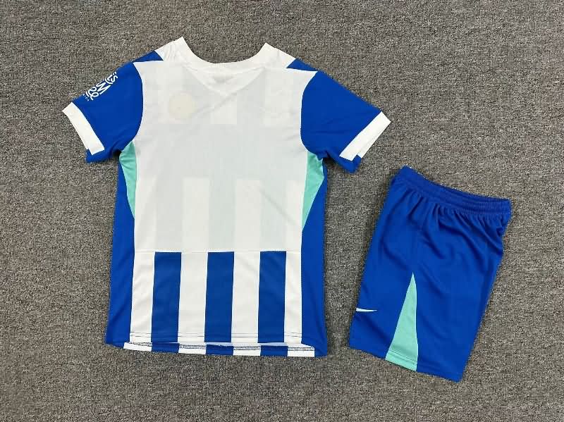 Brighton 25/26 Kids Home Soccer Jersey And Shorts