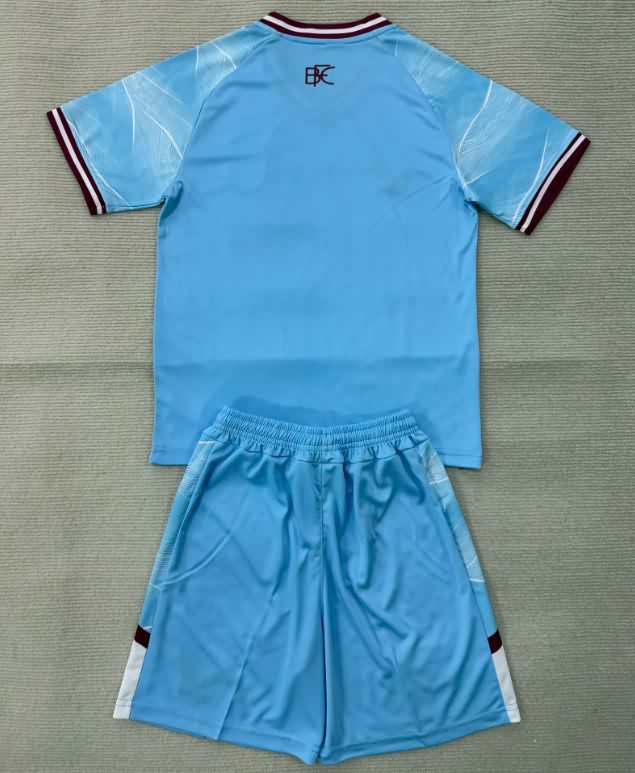 Burnley 25/26 Kids Away Soccer Jersey And Shorts
