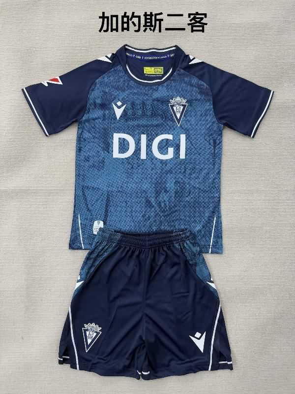 Cadiz 25/26 Kids Third Soccer Jersey And Shorts Cadiz 25/26 Kids Third Soccer Jersey And Shorts