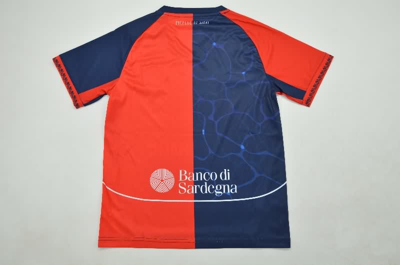 Cagliari 25/26 Kids Home Soccer Jersey And Shorts