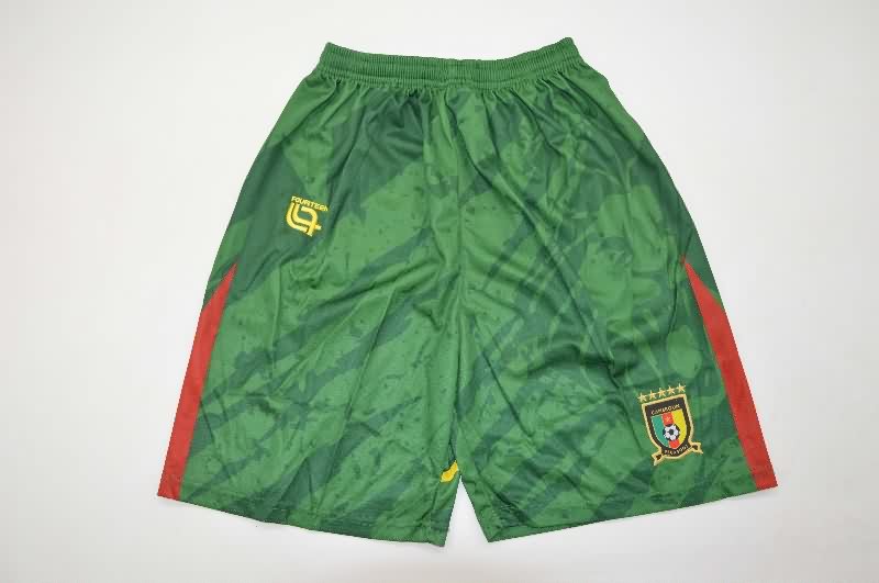 Cameroon 2025 Kids Home Soccer Jersey And Shorts