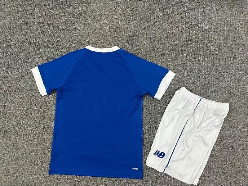 Cardiff City 25/26 Kids Home Soccer Jersey And Shorts