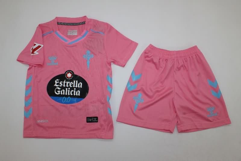 Celta 25/26 Kids Third Soccer Jersey And Shorts