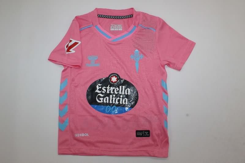 Celta 25/26 Kids Third Soccer Jersey And Shorts