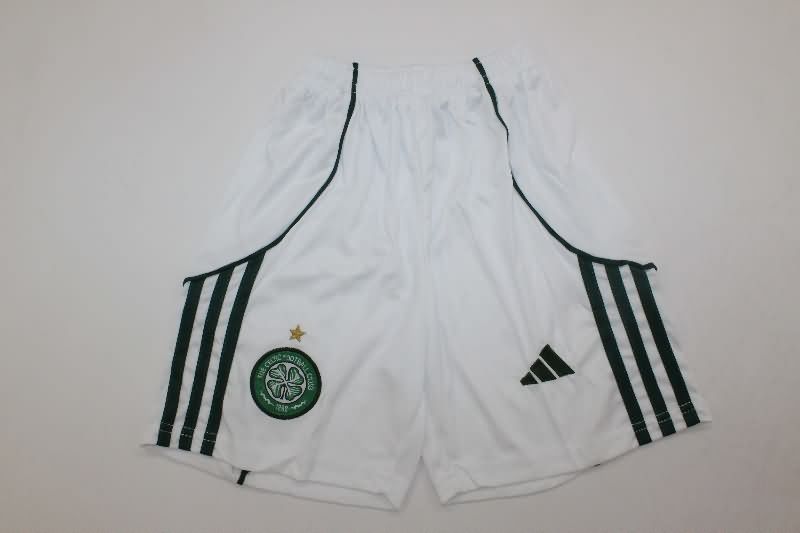 Celtic 25/26 Kids Home Soccer Jersey And Shorts