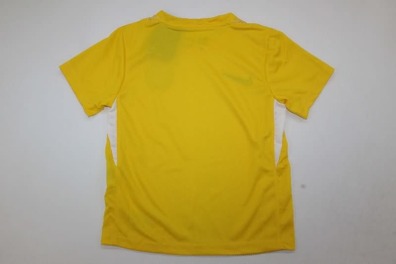 Chelsea 25/26 Kids Goalkeeper Yellow Soccer Jersey And Shorts