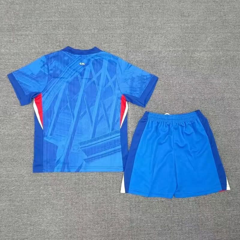Chelsea 25/26 Kids Home Soccer Jersey And Shorts Leaked