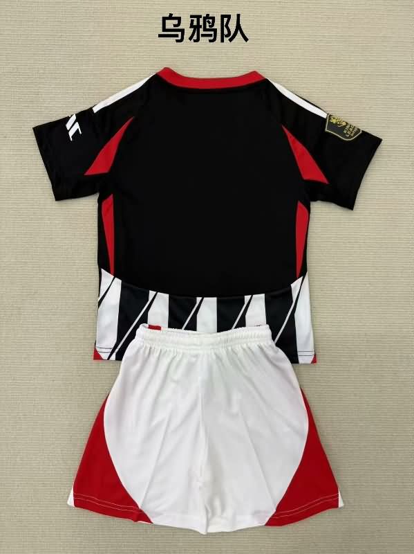 Club de Cuervos 25/26 Kids Home Soccer Jersey And Shorts