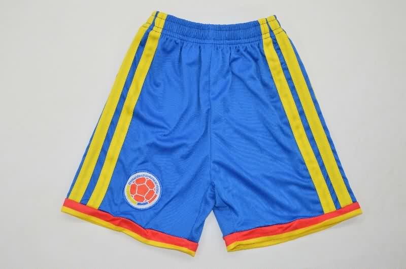 Colombia 2026 Kids World Cup Home Soccer Jersey And Shorts