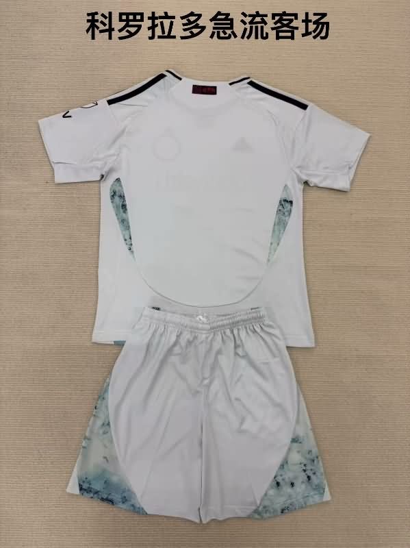 Colorado Rapids 2025 Kids Away Soccer Jersey And Shorts