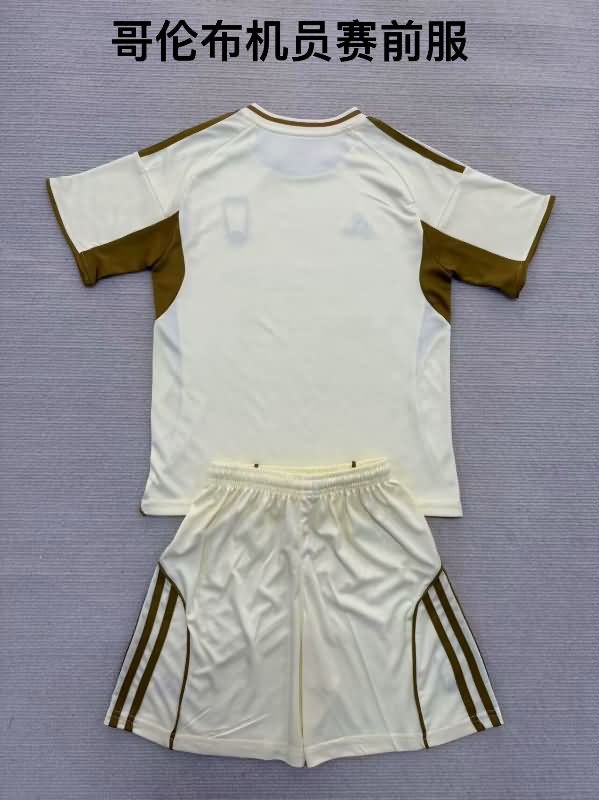 Columbus Crew 2025 Kids Training Soccer Jersey And Shorts