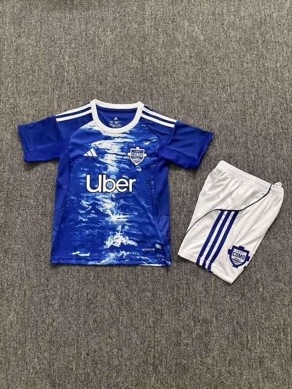 Como 25/26 Kids Home Soccer Jersey And Shorts