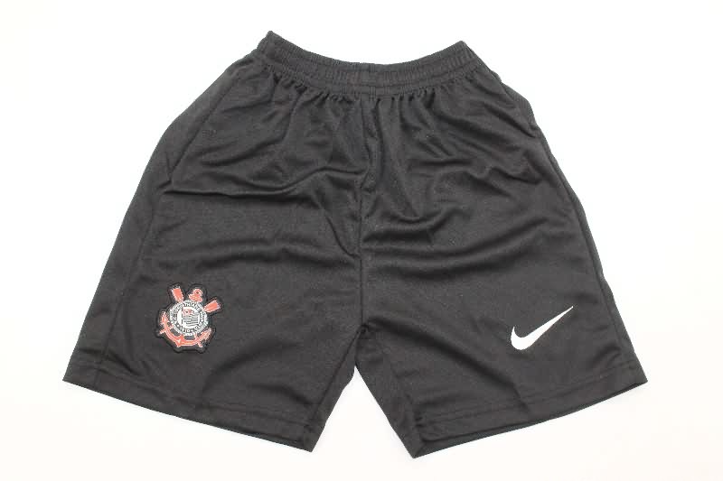 Corinthians 2025 Kids Away Soccer Jersey And Shorts