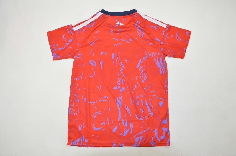 Costa Rica 2026 Kids Home Soccer Jersey And Shorts