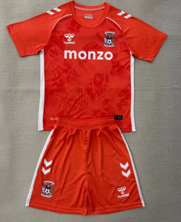 Coventry City 25/26 Kids Away Soccer Jersey And Shorts