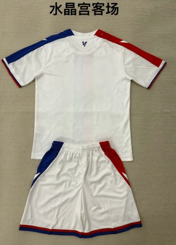 Crystal Palace 25/26 Kids Away Soccer Jersey And Shorts