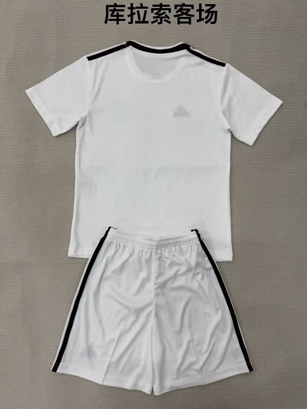 Curacao 2026 Kids Away Soccer Jersey And Shorts