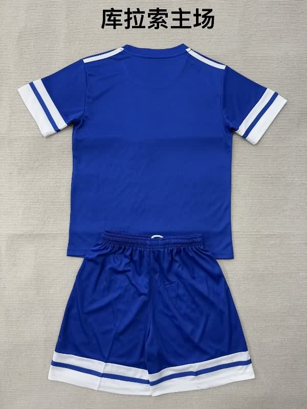 Curacao 2026 Kids Home Soccer Jersey And Shorts