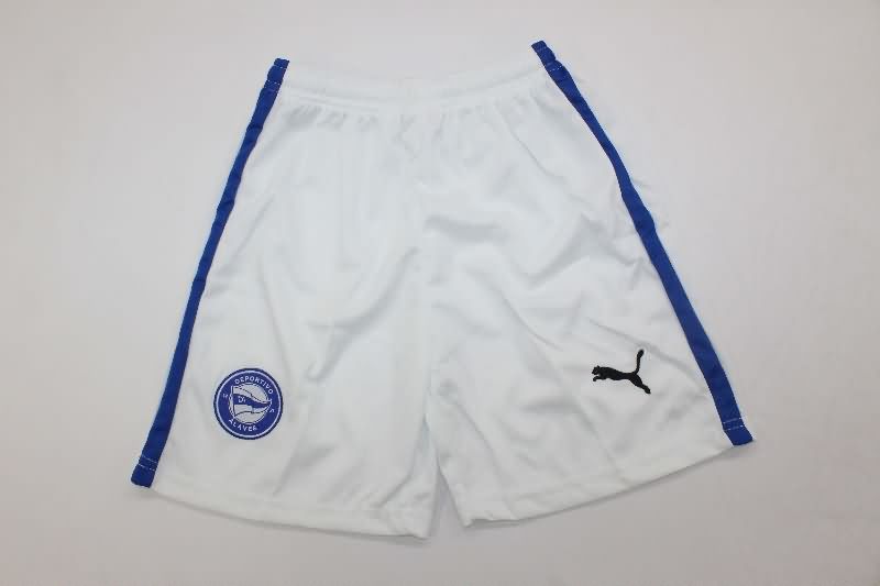 Deportivo Alaves 25/26 Kids Away Soccer Jersey And Shorts