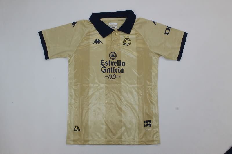 Deportivo La Coruna 25th Kids Anniversary Soccer Jersey And Shorts