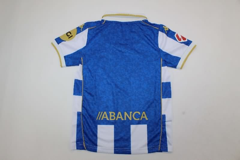 Deportivo La Coruna 25/26 Kids Home Soccer Jersey And Shorts