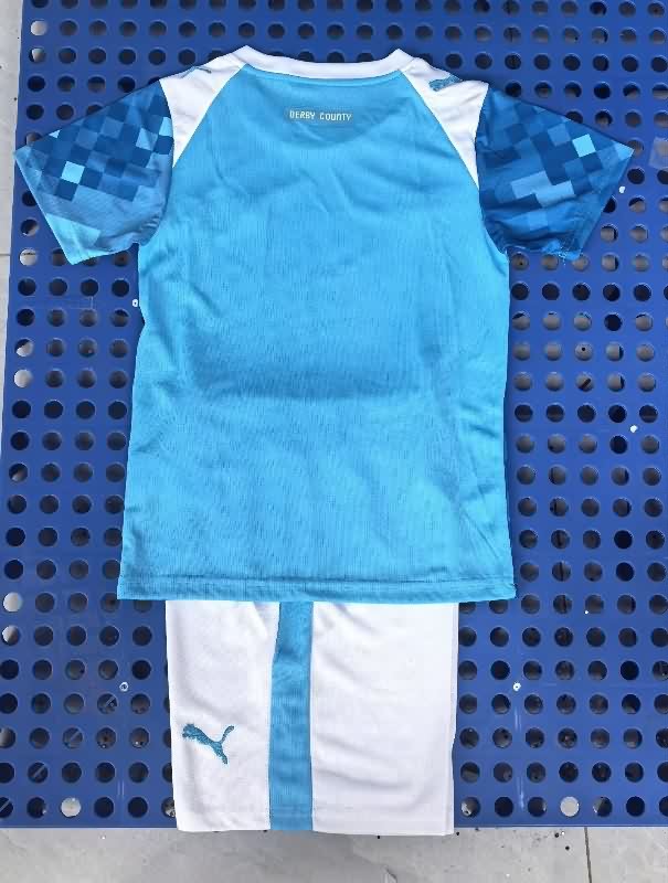 Derby County 25/26 Kids Third Soccer Jersey And Shorts