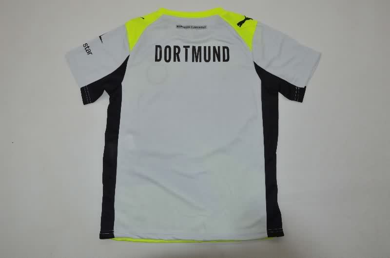 Dortmund 25/26 Kids Away Soccer Jersey And Shorts