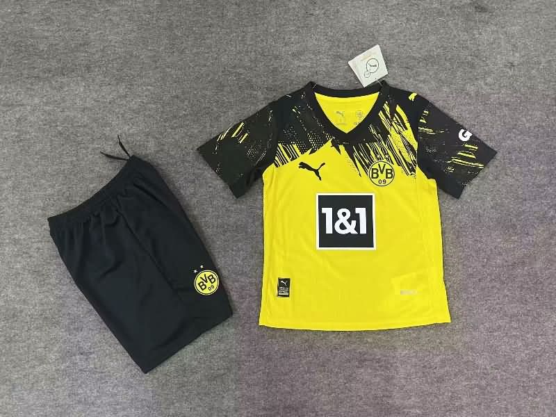 Dortmund 25/26 Kids Home Soccer Jersey And Shorts