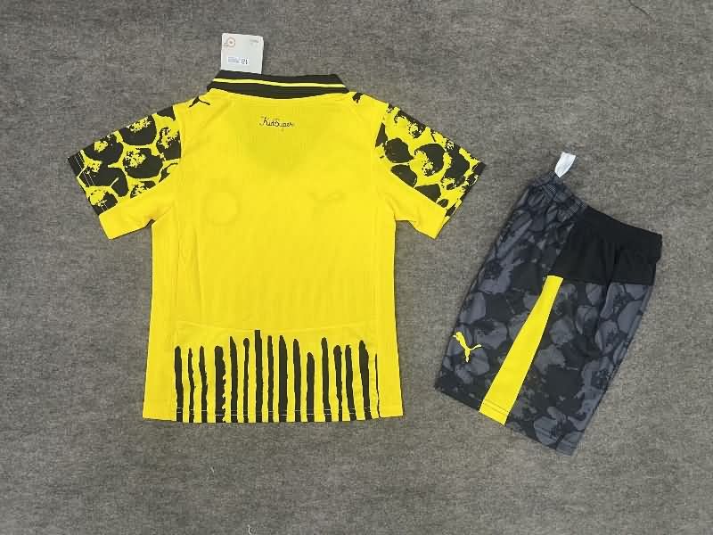 Dortmund 2025 Kids Club World Cup Home Soccer Jersey And Shorts