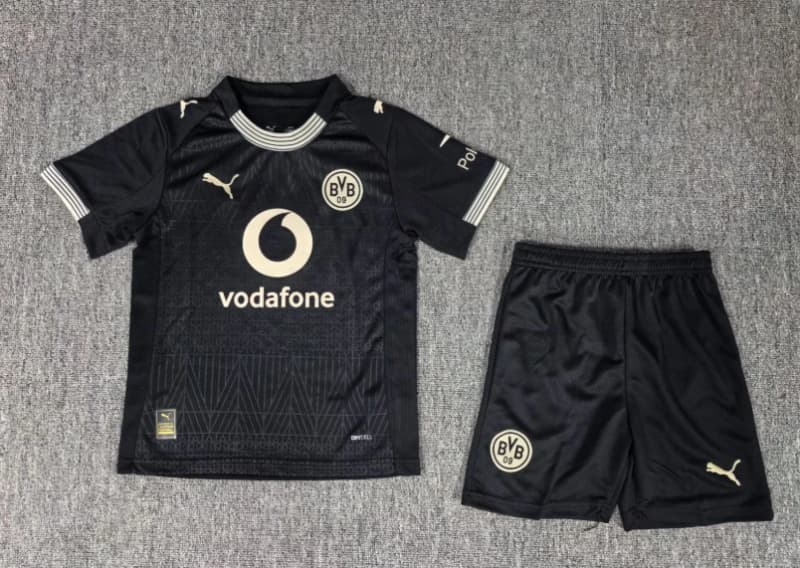 Dortmund 25/26 Kids Special Soccer Jersey And Shorts Dortmund 25/26 Kids Special Soccer Jersey And Shorts
