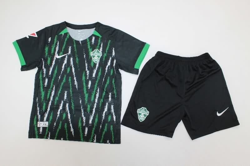 Elche 25/26 Kids Away Soccer Jersey And Shorts