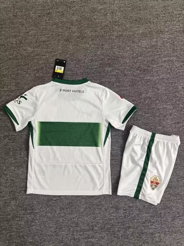 Elche 25/26 Kids Home Soccer Jersey And Shorts