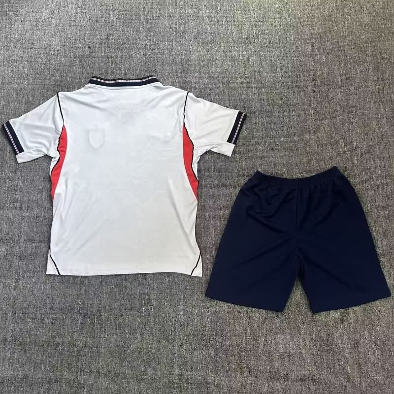 England 25/26 Kids Home Soccer Jersey And Shorts