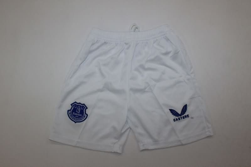 Everton 25/26 Kids Home Soccer Jersey And Shorts